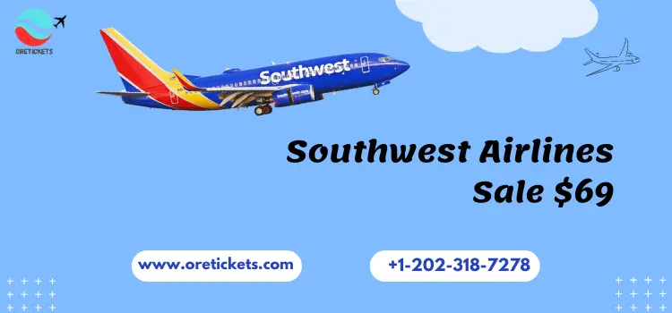 Southwest Airlines Sale $69
